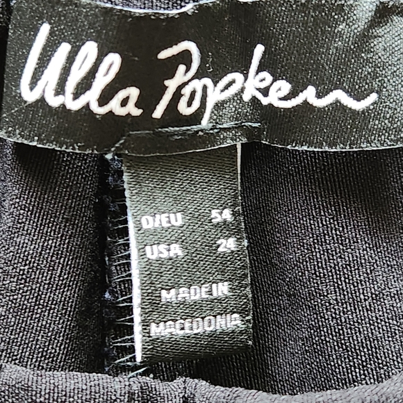 NWT Ulla Popken comfort stretch pants  Size 24W Color black - Picture 6 of 13